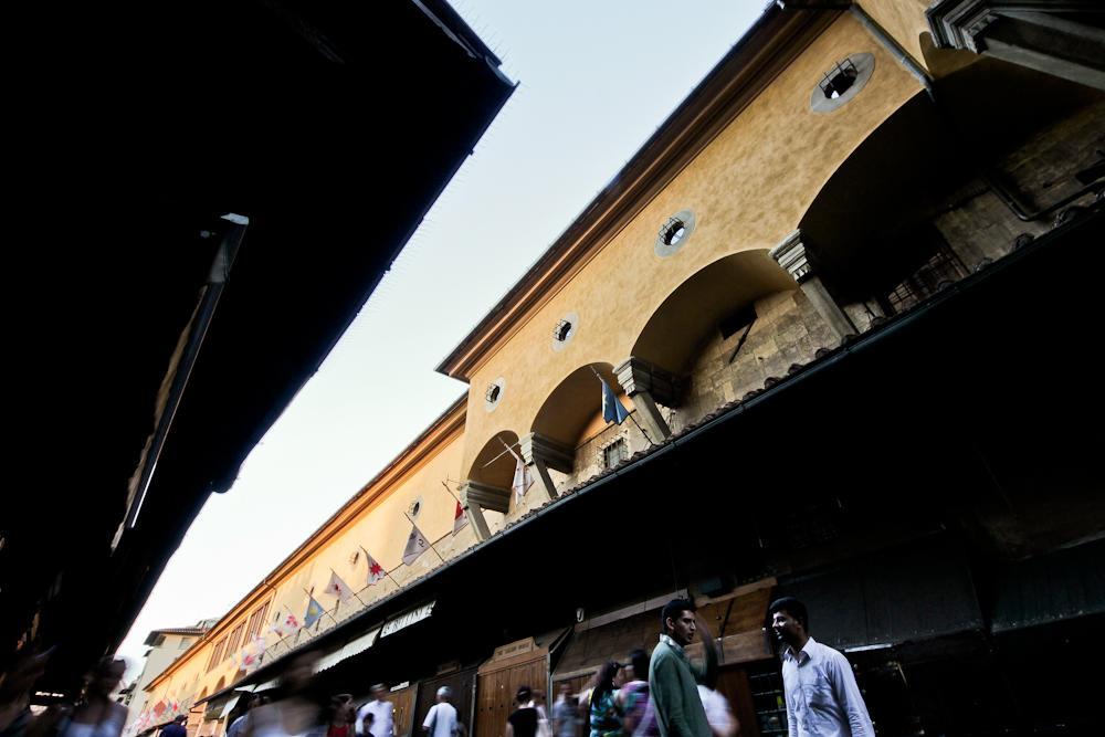 Ferienwohnung Ponte Vecchio Tower Florenz Exterior foto